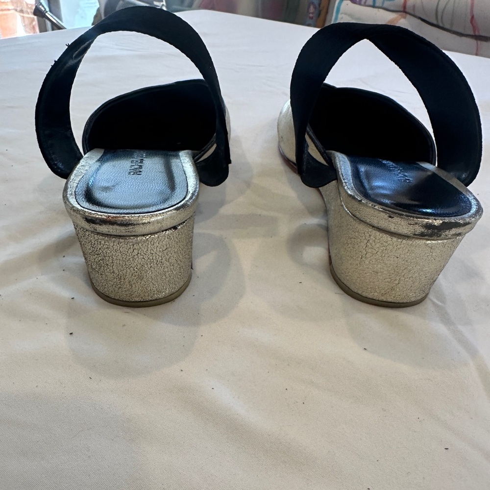 Rachel Comey wedges silvery gold - Picture 2 of 8